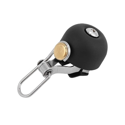GEM - Handlebar Bell - Copper & Stainless Steel side profile on white