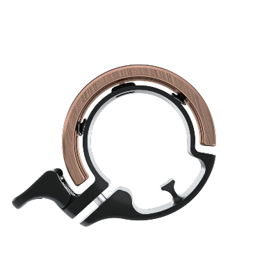 Knog - Oi Bell - Large Brass Side Profile on white