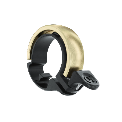 Knog - Oi Bell - Large Gold Hero profile on white