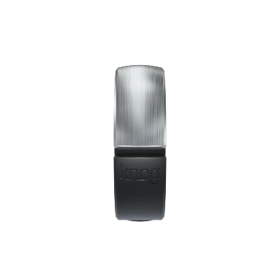 Knog - Oi Bell - Large Silver back with logo on white