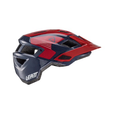 Leatt - Helmet MTB All MTN 1.0 V22 (Junior) Chili Right side profile on white
