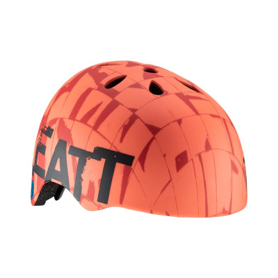 leatt helmet urban 1.0 jr coral iso right