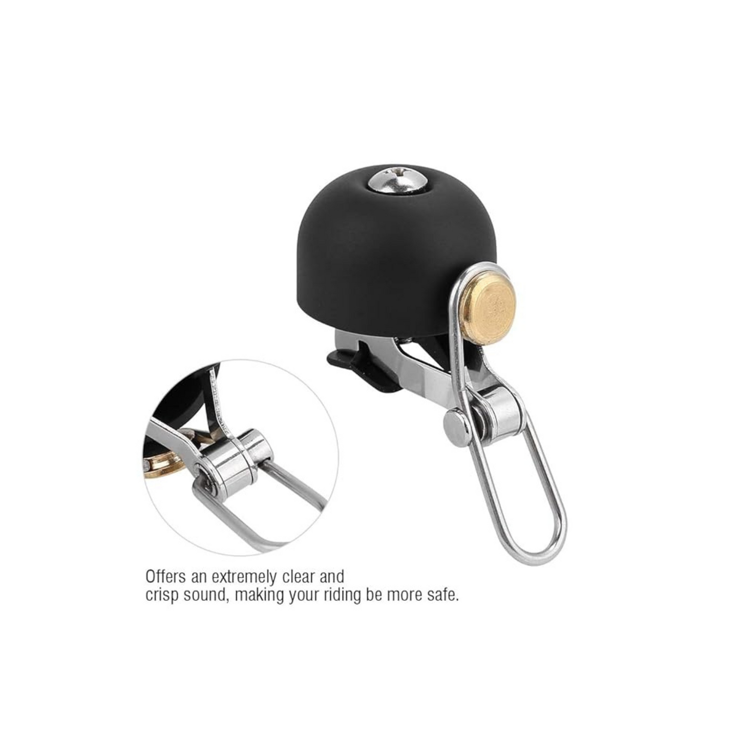 GEM - Handlebar Bell - Copper & Stainless Steel