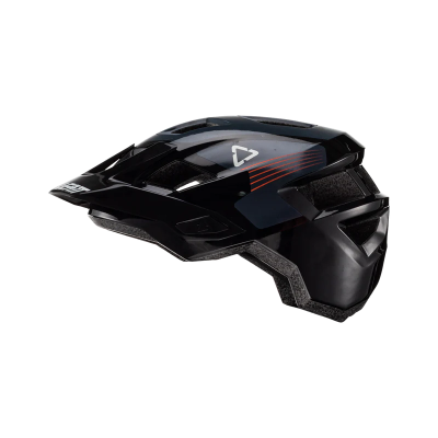 Leatt - Helmet MTB All MTN 1.0 V22 (Junior) Black Left Profile on white
