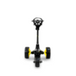 MGI Zip X1 Electric Golf Caddy on white background focusing on the rear of the product