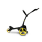 MGI Zip X1 Electric Golf Caddy on white background showcasing side profile of product
