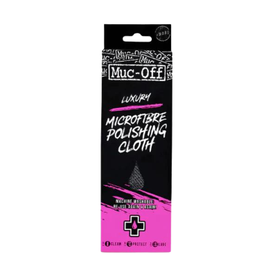 Muc-Off - Microfibre Luxury Polishing Cloth on white
