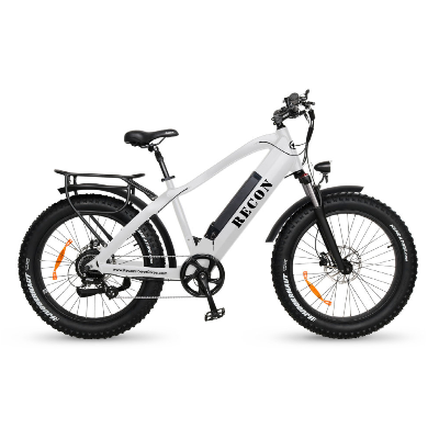 Recon Power Bikes - Commando All-Terrain EBike White Profile image on white