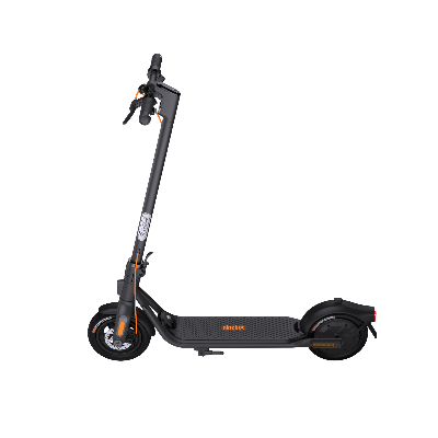 Segway-Ninebot - F2 Plus Electric KickScooter Iso Left Side Zoom on white