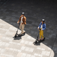 Segway-Ninebot E2 Plus E II Electric KickScooter on a ride in lifestyle image